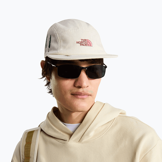 Кепка The North Face Norm Camp White Dune/Raw Undyed/Graphics - Фото 5 большая