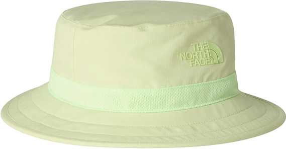 Панама детская The North Face Class V Reversible Lemon Mist Logo Weather Topo Phantom Print - Фото 1 большая