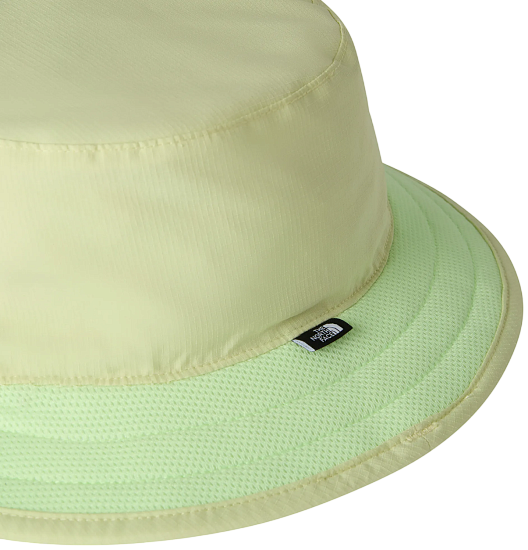 Панама детская The North Face Class V Reversible Lemon Mist Logo Weather Topo Phantom Print - Фото 5 большая