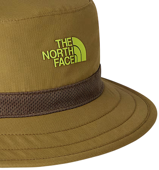 Панама детская The North Face Class V Reversible Cedar Logo Weather Topo Phantom Print - Фото 3 большая