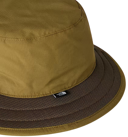 Панама детская The North Face Class V Reversible Cedar Logo Weather Topo Phantom Print - Фото 4 большая