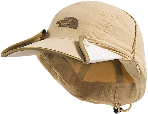 Панама The North Face Class V Convertible Sunshield Khaki Stone/Ced - Фото 3 большая