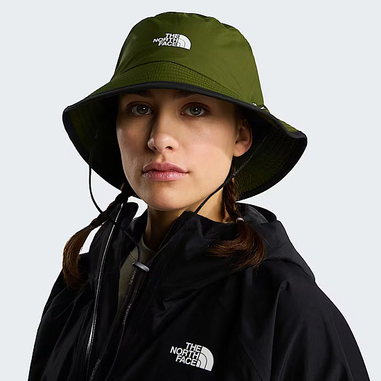 Панама The North Face Antora Rain Woodland Green/Tnf Black - Фото 5 большая