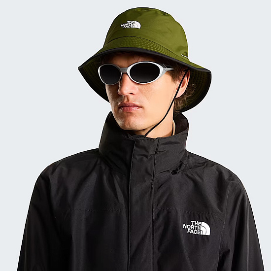 Панама The North Face Antora Rain Woodland Green/Tnf Black - Фото 6 большая