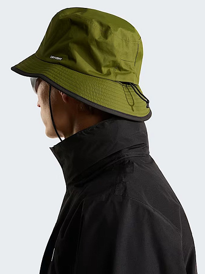 Панама The North Face Antora Rain Woodland Green/Tnf Black - Фото 7 большая
