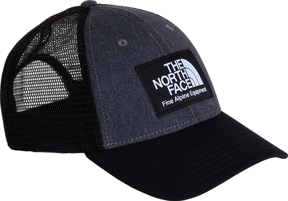 Кепка The North Face Mudder Trucker Tnf Black/Tnf Medium Grey Heather - Фото 1 большая