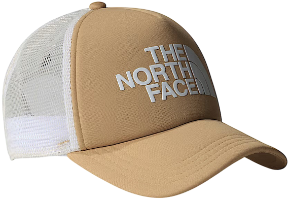 Кепка The North Face Tnf Logo Trucker Khaki Stone/Tnf White - Фото 1 большая