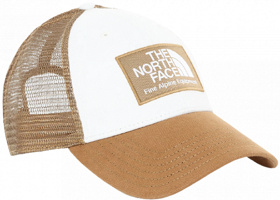 Кепка  The North Face Mudder Trucker Utility Brown-Vintage White - Фото 1 большая