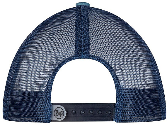 Кепка Buff Trucker Cap Brak Stone Blue - Фото 2 большая