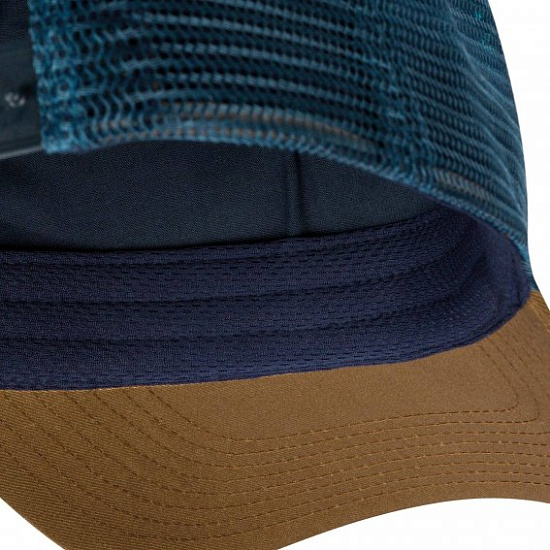 Кепка Buff Trucker Cap Brak Stone Blue - Фото 3 большая
