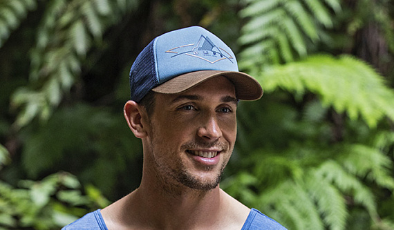 Кепка Buff Trucker Cap Brak Stone Blue - Фото 5 большая