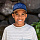 Кепка Buff Trucker Cap Kids Kasai Night Blue - Фото 5 малая