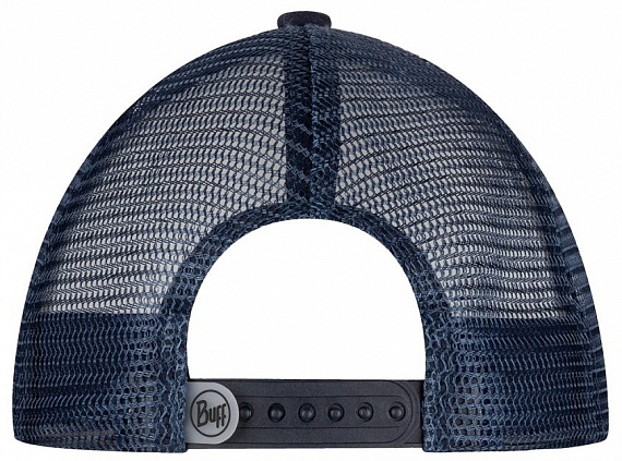 Кепка Buff Trucker Cap Kids Kasai Night Blue - Фото 2 большая