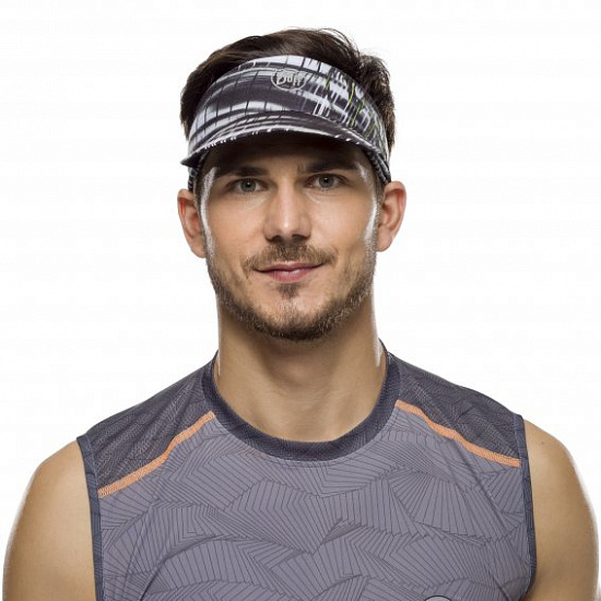 Козырек Buff Pack Run Visor R-Keren Black - Фото 3 большая