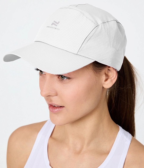 Кепка Nordski Run White - Фото 2 большая