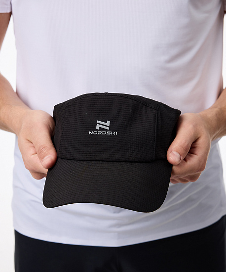 Кепка Nordski Run Black - Фото 3 большая