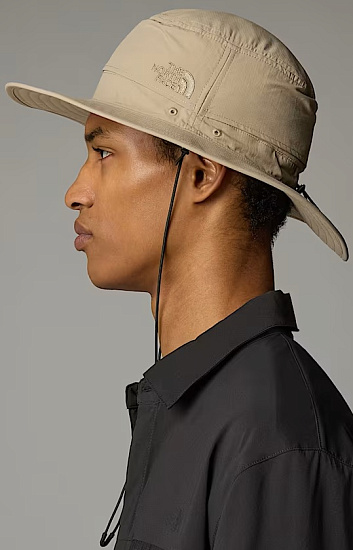 Панама The North Face Horizon Breeze Brimmer Dune Beige/Dune Beige - Фото 6 большая