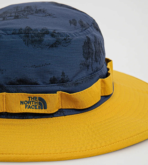 Панама The North Face Class V Brimmer Shady Blue Yosemiti Toi - Фото 2 большая