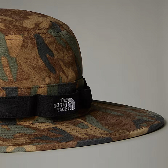 Панама The North Face Class V Brimmer Kelp Tan TNF Camo Print - Фото 3 большая
