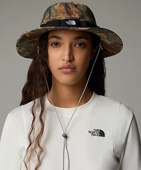 Панама The North Face Class V Brimmer Kelp Tan TNF Camo Print - Фото 4 большая