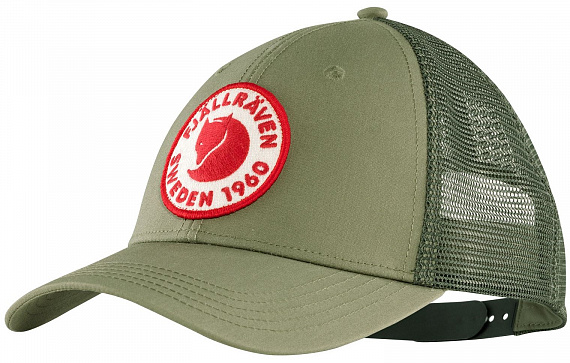 Кепка Fjallraven 1960 Logo Langtradarkeps Green - Фото 1 большая