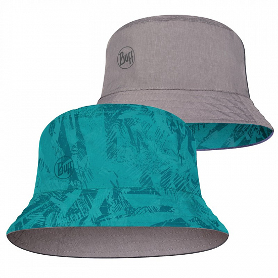 Buff Travel Bucket Acai Grey/Turquoise 