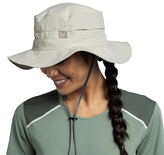 Панама Buff Explore Solid Light Grey - Фото 4 большая
