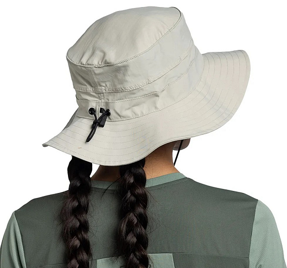 Панама Buff Explore Solid Light Grey - Фото 5 большая