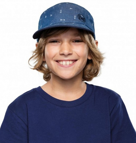 Кепка детская Buff 5 Panels Arrows Denim - Фото 4 большая