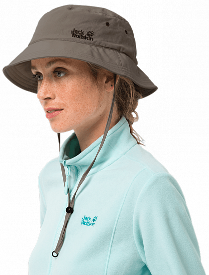 Панама Jack Wolfskin Supplex Sun Silstone - Фото 3 большая