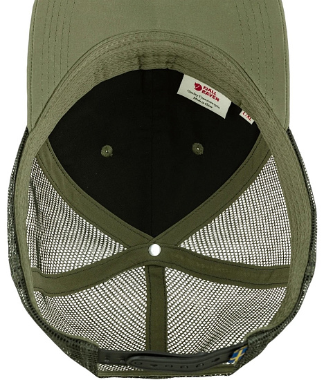 Кепка Fjallraven Langtradarkeps Green - Фото 3 большая