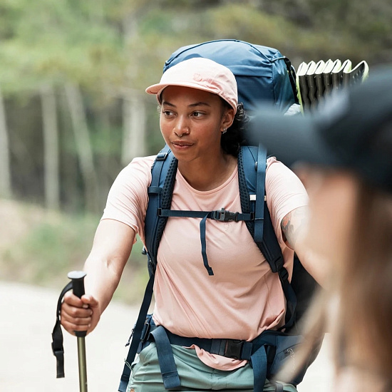Кепка Fjallraven Abisko Trekking Dusty Rose - Фото 8 большая