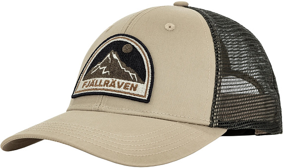 Кепка Fjallraven Badge Langtradarkeps Fossil - Фото 1 большая