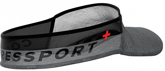 Козырек Compressport Visor Ultralight Серый - Фото 2 большая