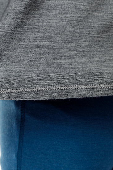 Футболка детская Icebreaker 200 Oasis LS Crewe Gritstone Hthr - Фото 5 большая