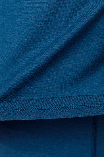 Футболка детская Icebreaker 200 Oasis LS Crewe Prussian Blue/Midnight Navy - Фото 6 большая