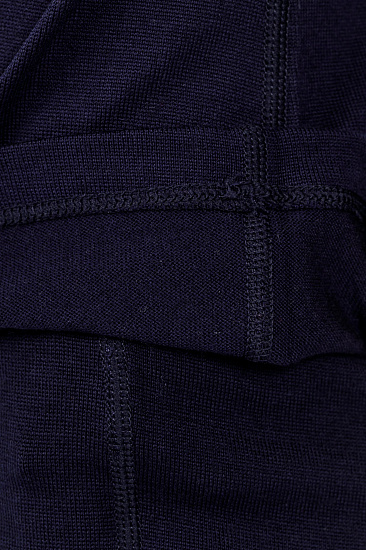 Лонгслив детский Icebreaker 260 Tech LS Half Zip Midnight Navy - Фото 7 большая