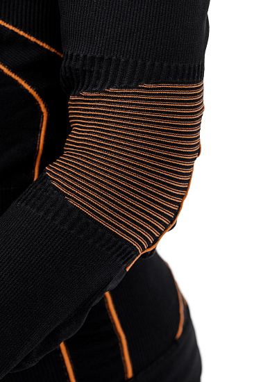 Футболка детская X-Bionic Accumulator UW Black/Orange - Фото 9 большая