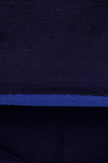 Футболка детская Bergans Akeleie Youth Navy/Warm Cobalt - Фото 8 большая