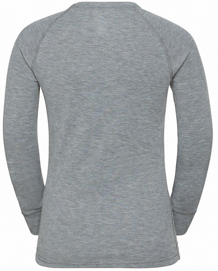 Футболка детская Odlo Active Warm Eco Серый Меланж - Фото 2 большая