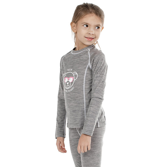 Футболка детская PoivreBlanc W19-1840-BBUX Stone Grey Heater - Фото 3 большая