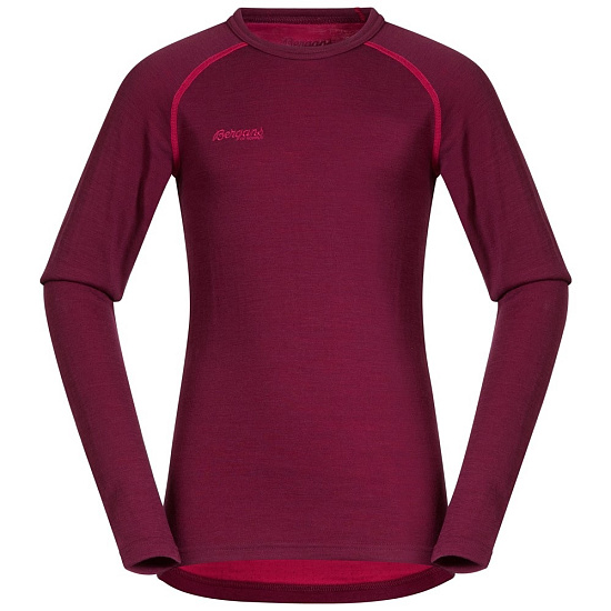 Футболка детская Bergans Akeleie Jam/Dk Sorbet - Фото 1 большая