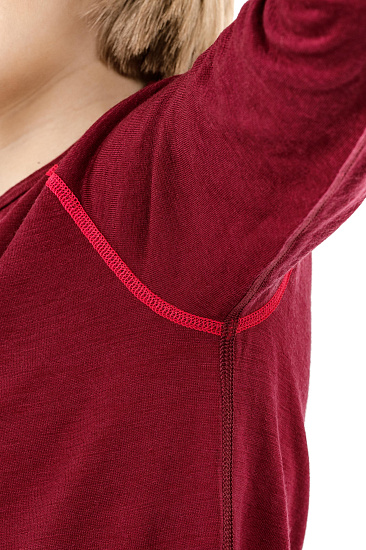 Футболка детская Bergans Akeleie Jam/Dk Sorbet - Фото 3 большая