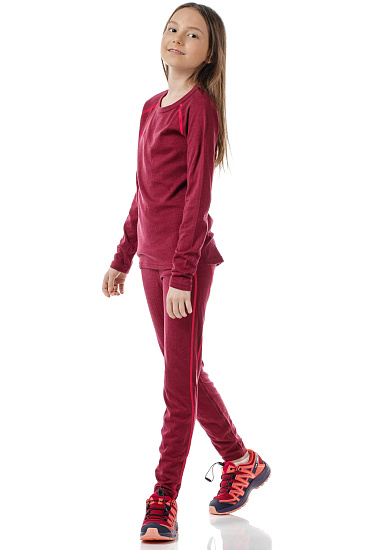 Футболка детская Bergans Akeleie Jam/Dk Sorbet - Фото 6 большая