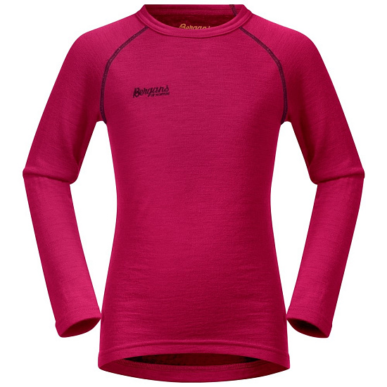 Футболка детская Bergans Akeleie Dk Sorbet/Jam - Фото 1 большая