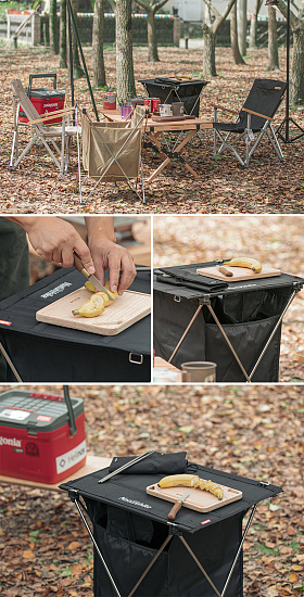 Стол Naturehike S-9B Black - Фото 6 большая