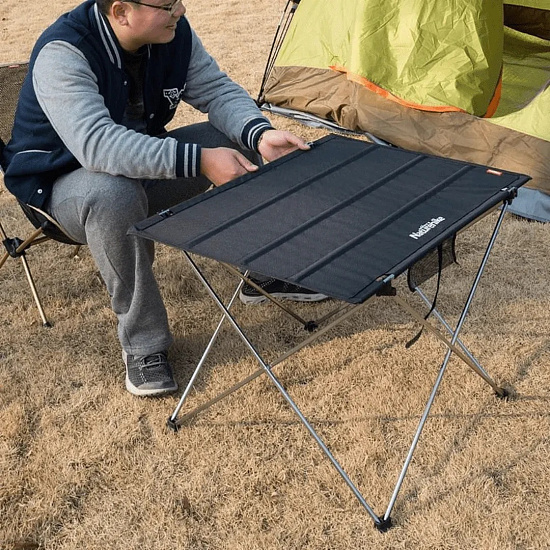 Стол Naturehike Lightweight Small Black - Фото 4 большая