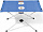 Стол Helinox Table One Vital Collection FR Blue - Фото 1 малая