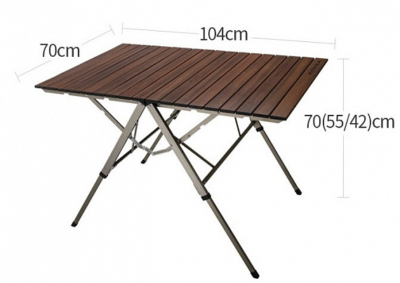 Стол Kovea Wide One Action Table L - Фото 2 большая