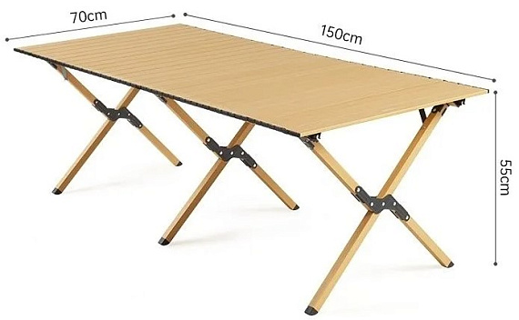 Стол Naturehike Star Jane L01 XL Oak Color - Фото 2 большая